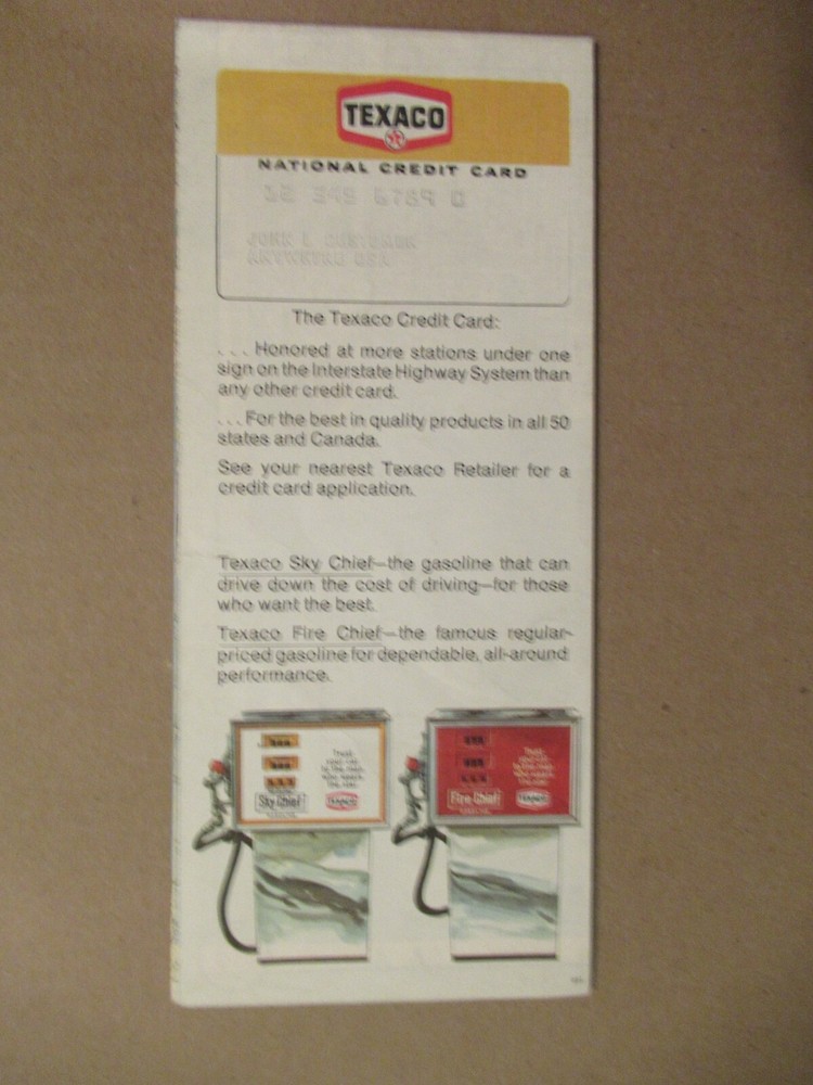 Texaco Map of Seattle 1969