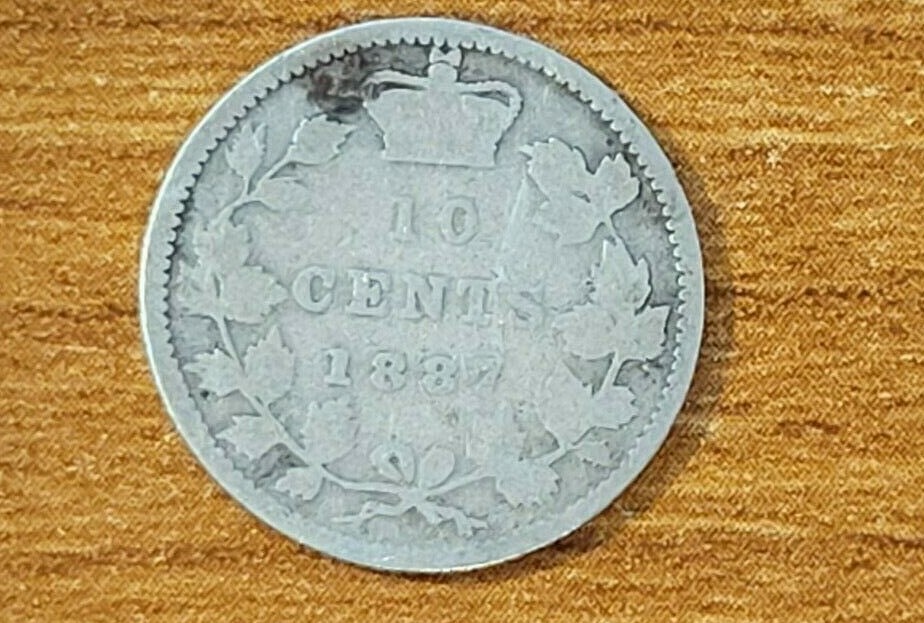 Canada 10 Cents 1887