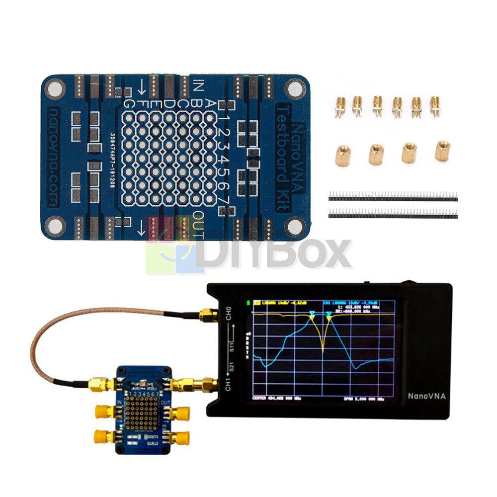 Network Analysis Test Board NanoVNA Testboard Vector Demo Demonstration Board