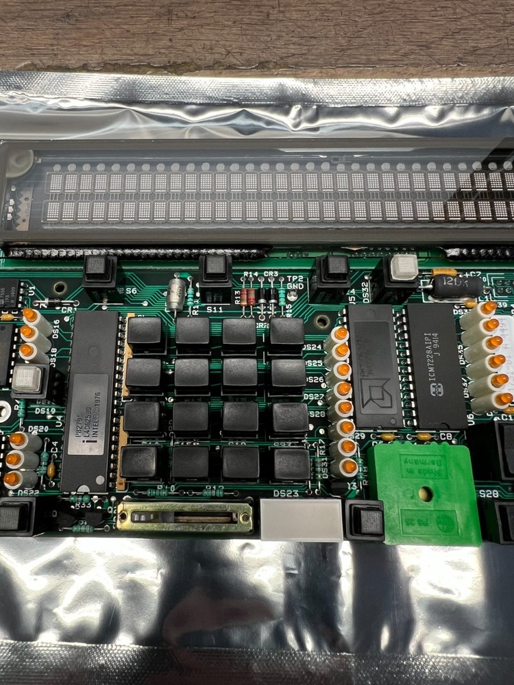 Vintage Intel 8279 keyboard and display controller board