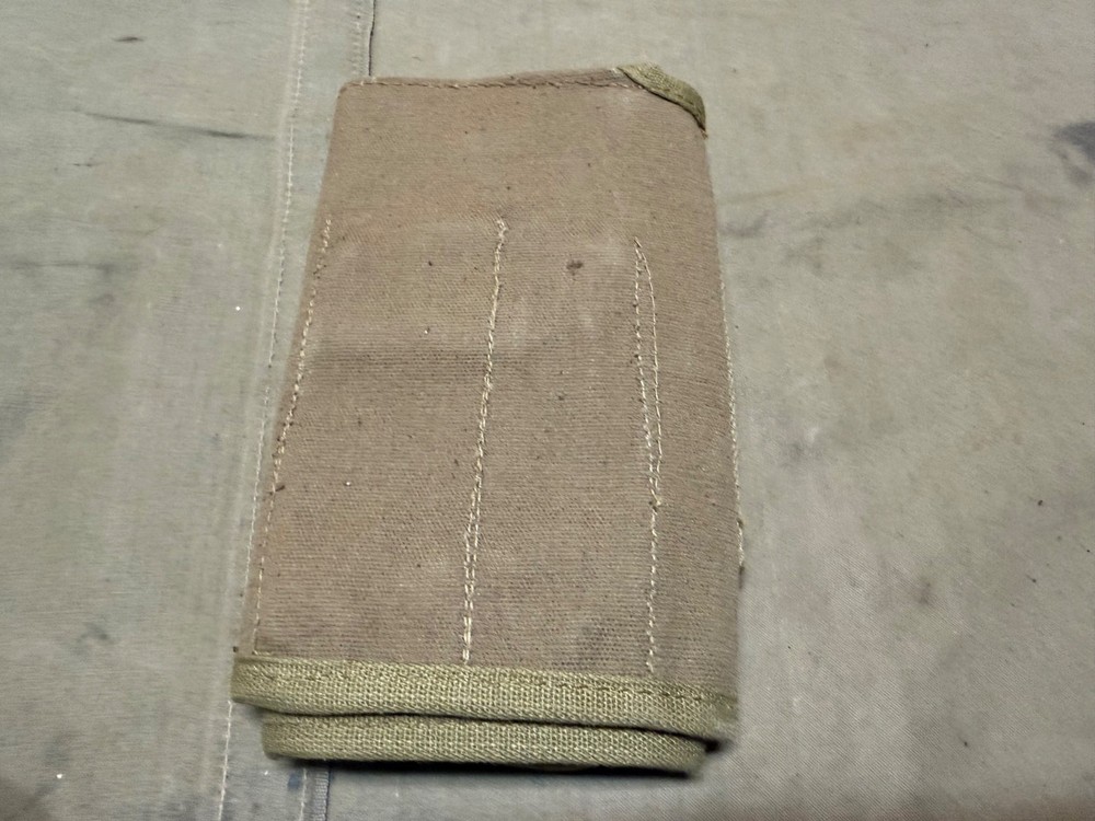 ORIGINAL WWII US ARMY INFANTRY M13 BROWNING TOOL CARRY POUCH-DATED 1944
