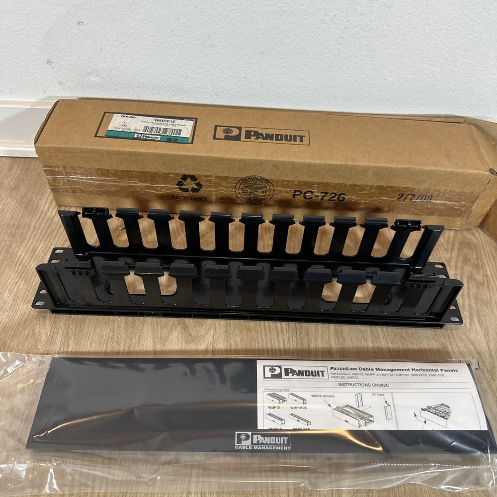 Panduit WMPFSE PatchLink Horizontal Cable Manager 1RU