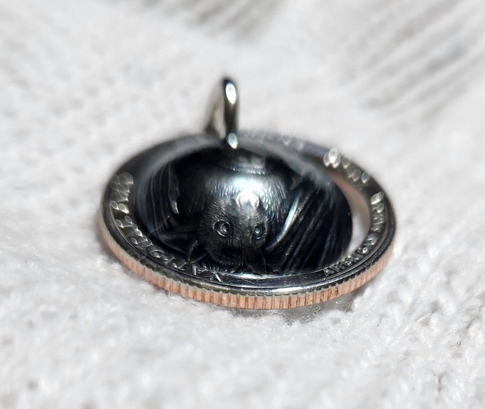 US QUARTER Coin Pendant