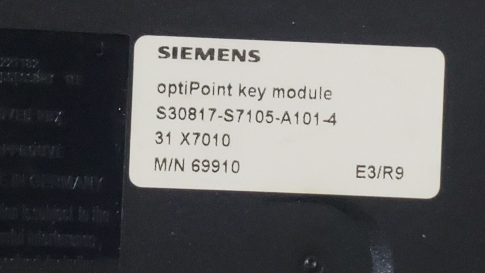 Siemens Artic OptiPoint 500 Advance Phone with Optipoint Key Module