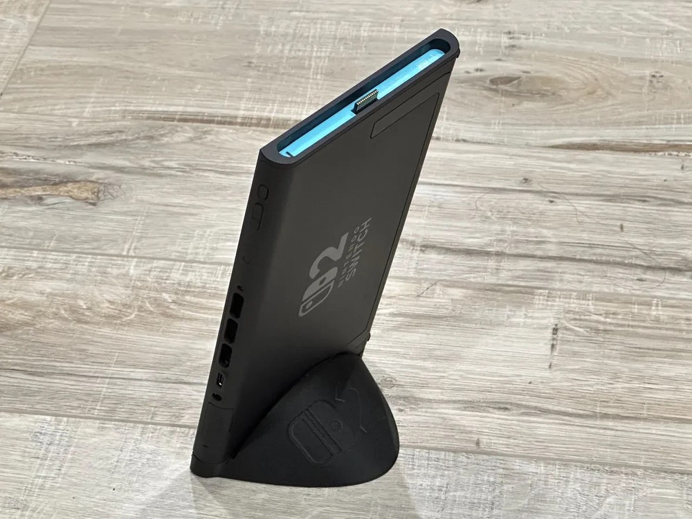 Nintendo Switch 2 Vertical Stand - Tabletop Display Holder 3D Printed