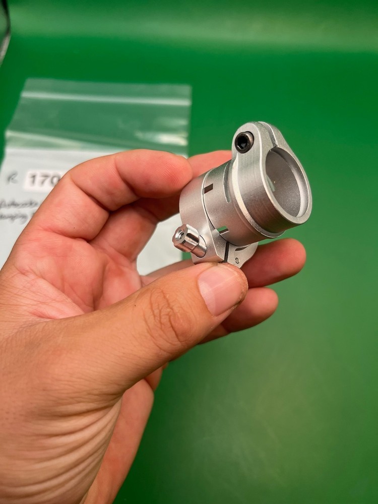 Autococker Clamping Feedneck Silver