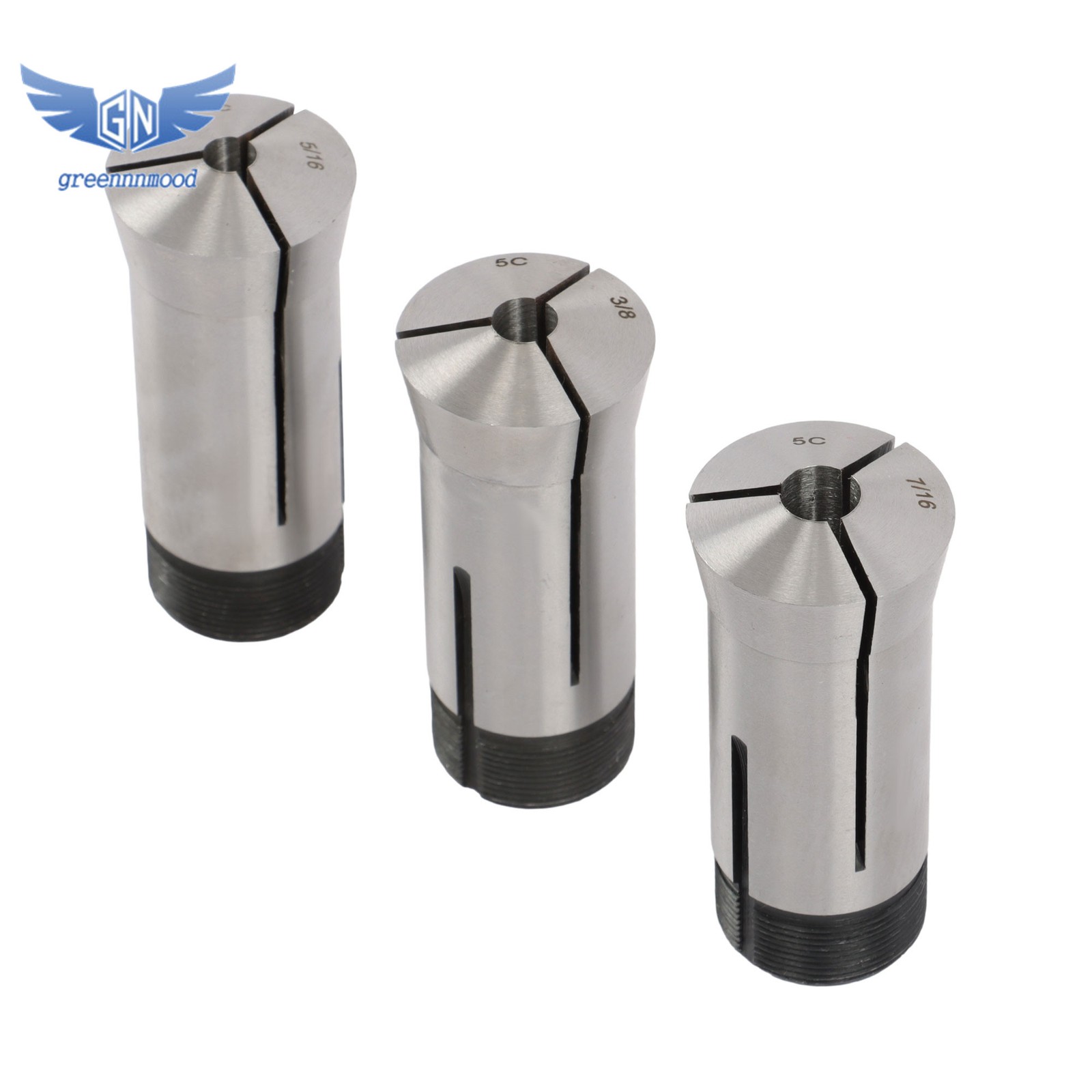 1/8 - 1" Precision 15 Piece 5C Fractional Collet Set & 5 Pcs Collet Block Set