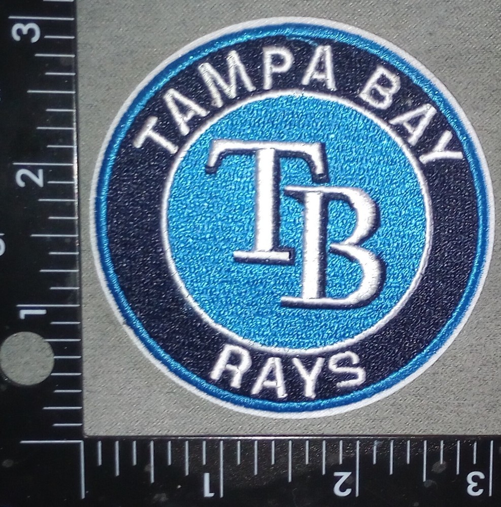 TAMPA BAY RAYS IRON ON PATCH
