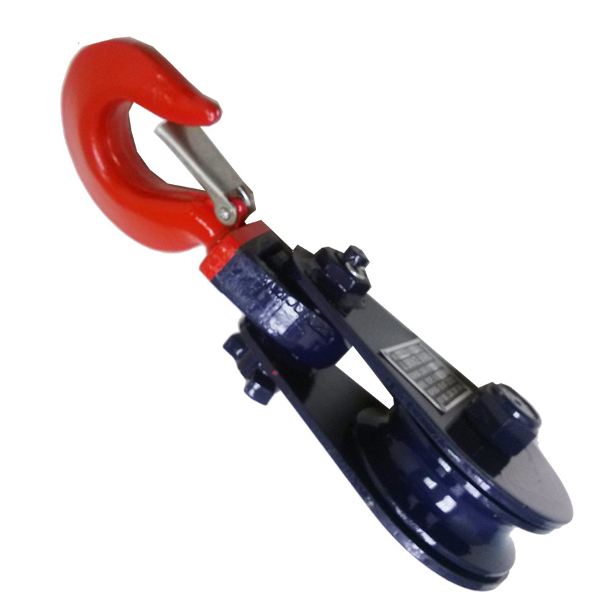 Snatch Block with a Hook for 4 tons