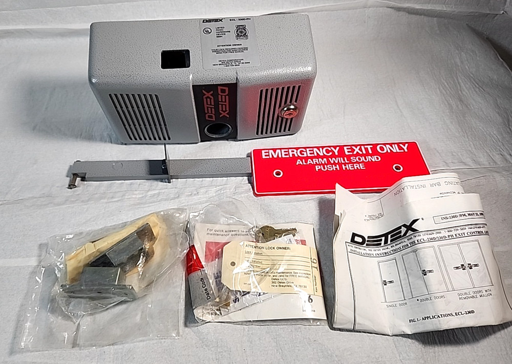 Detex ECL-230D-PH Emergency Door Exit Alarm Control Lock