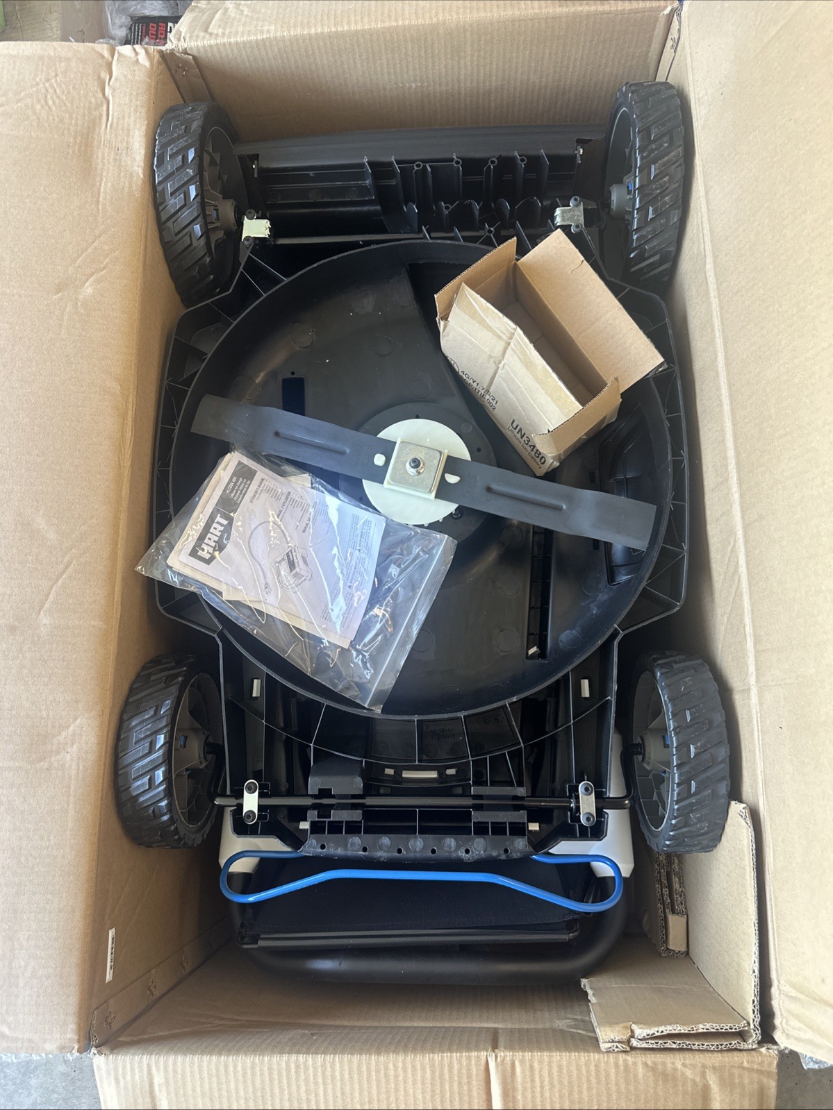 40V 20-Inch Cordless Brushless Push Battery shows an error‼️