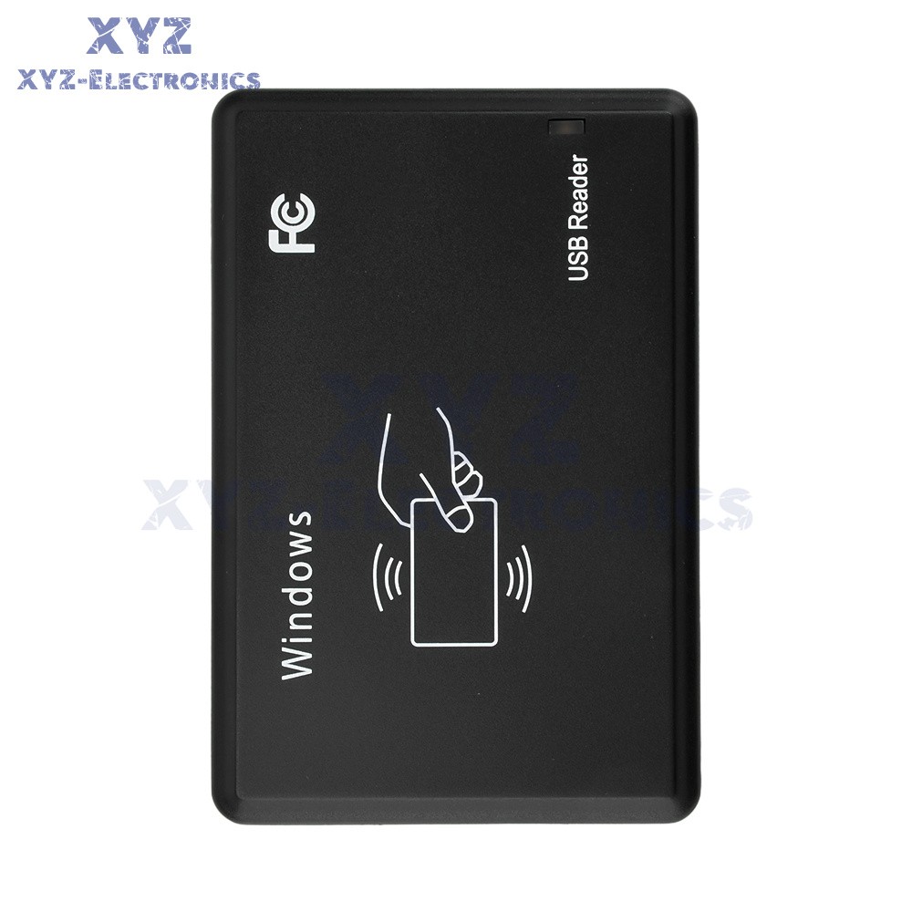 125Khz USB RFID Contactless Proximity Sensor Smart ID Card Reader EM4100