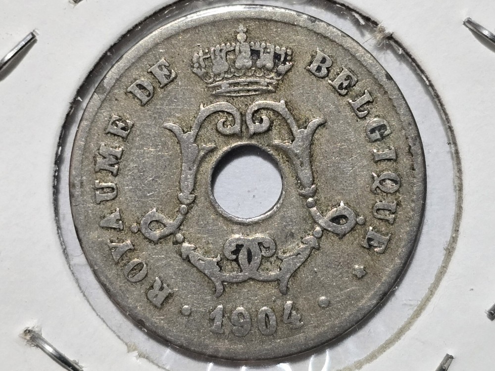 Belgium - 10 Centimes - 1904 - Dutch Text - KM52