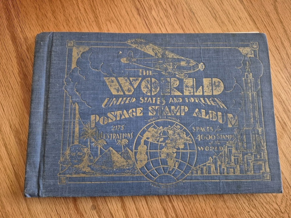 1944 The World United States and Foreign Postage Stamp Album