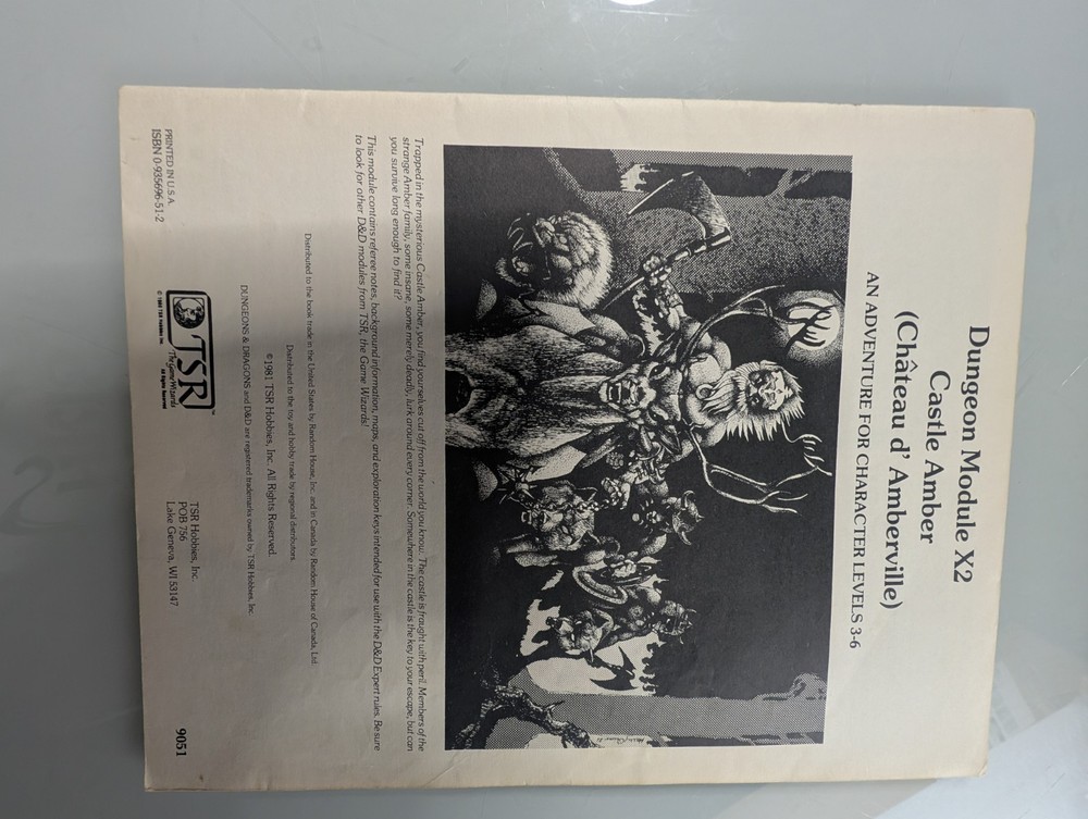 Dungeons & Dragons Bundle: Monster & Treasure Assortment & Module B1