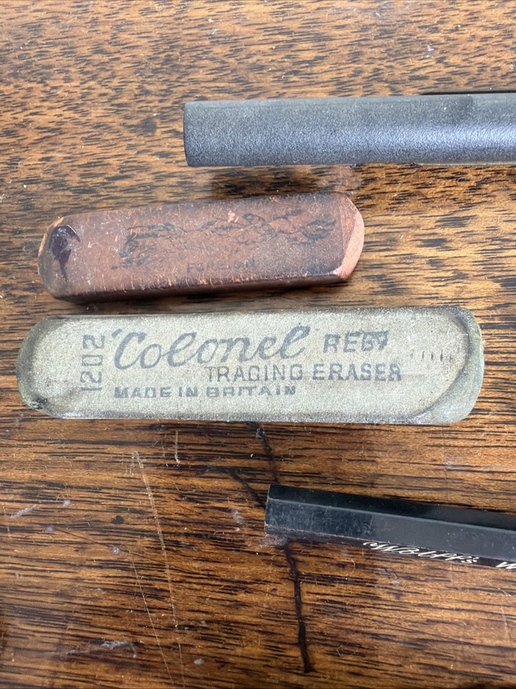 Antique Drawing Office Set Desk Set