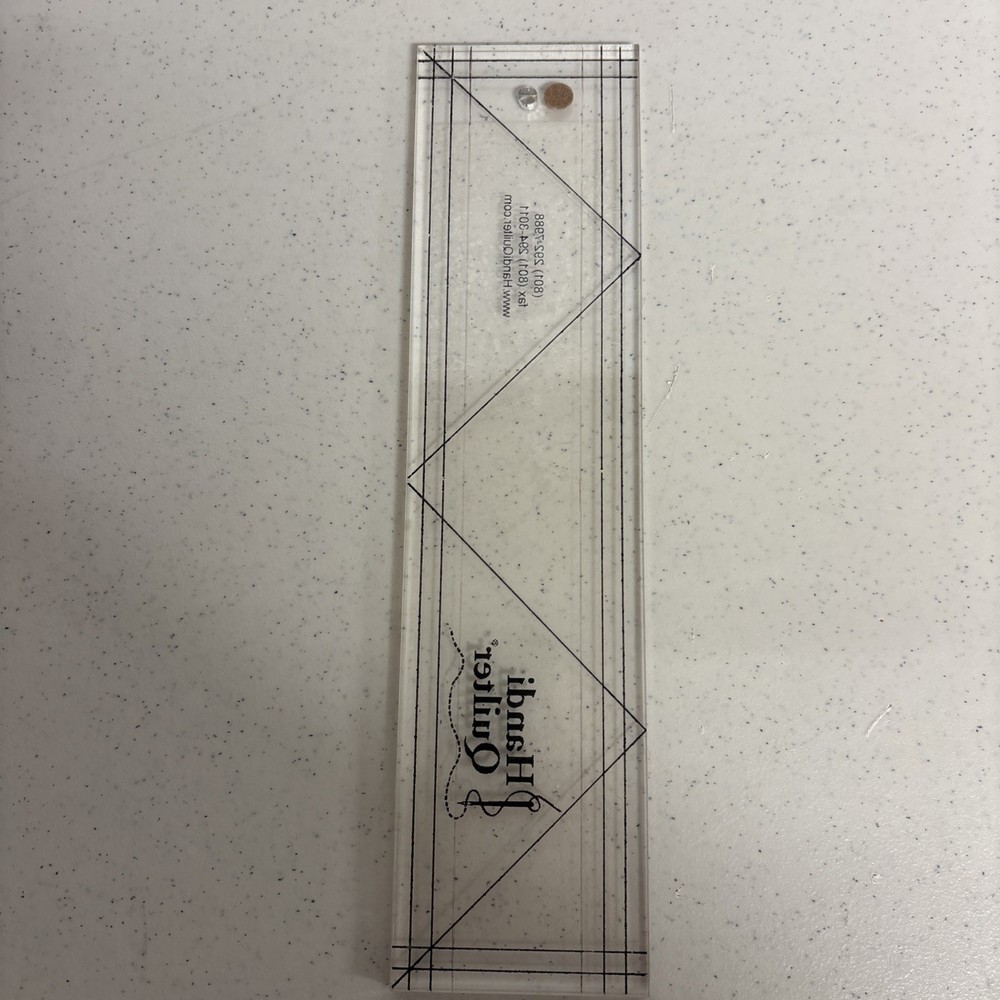 Handi Quilter Straight Edge Ruler 3" x 12"