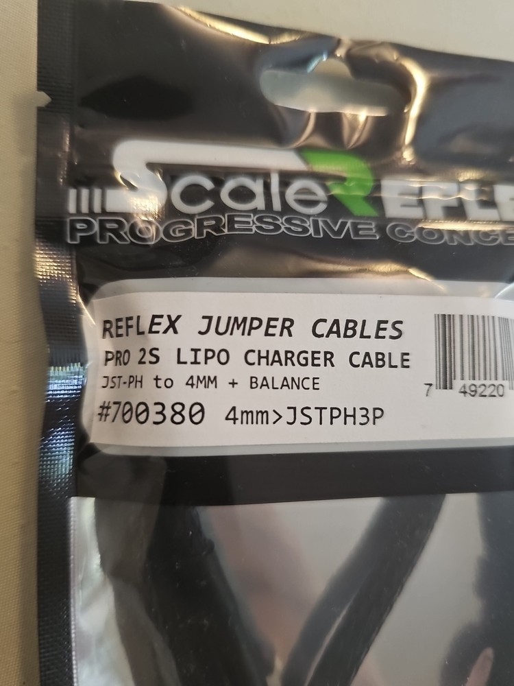 Scale Reflex Jumper Cables 2s Lipo Charge Cable RC