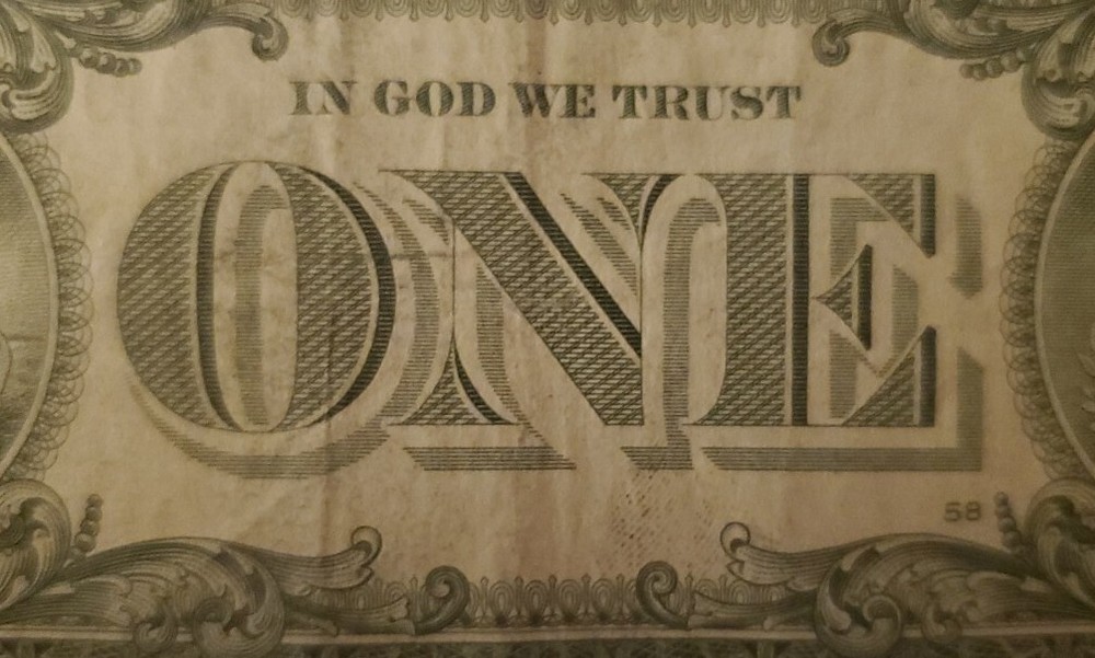 ERROR Misaligned Serial Number $1 Dollar Bill Over Inked Digits Also See Pics !