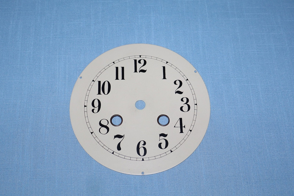 Vintage Hermle Clock Dial