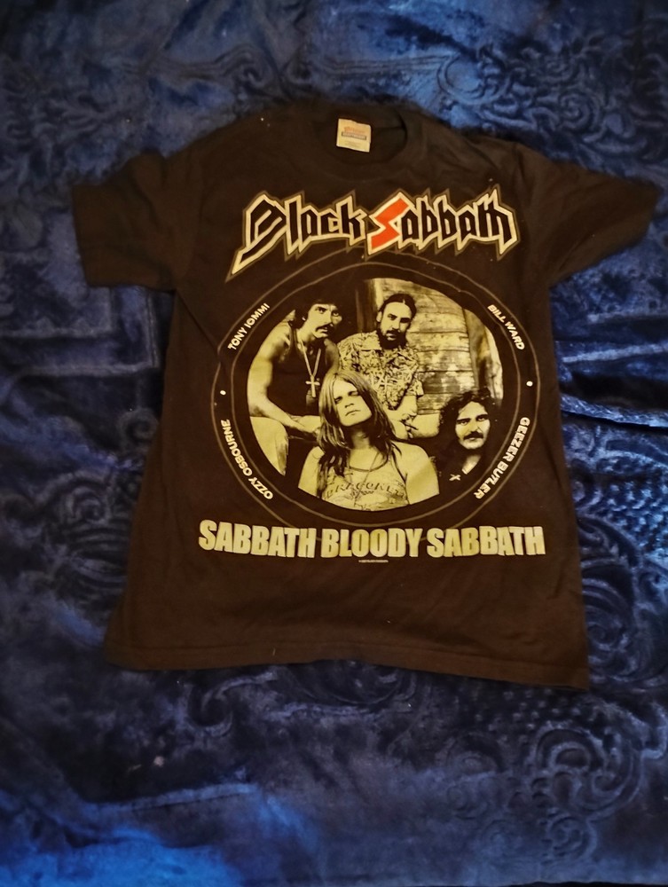 2007 -OZZY OSBOURNE(SZ-S34/36-HANES) ROCK-SHIRT(NEVER WORN BLACK SABBATH