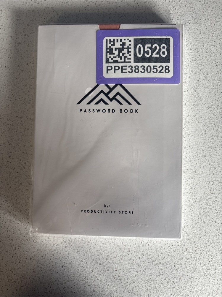 Password Book Max Medium Pink 5x8”