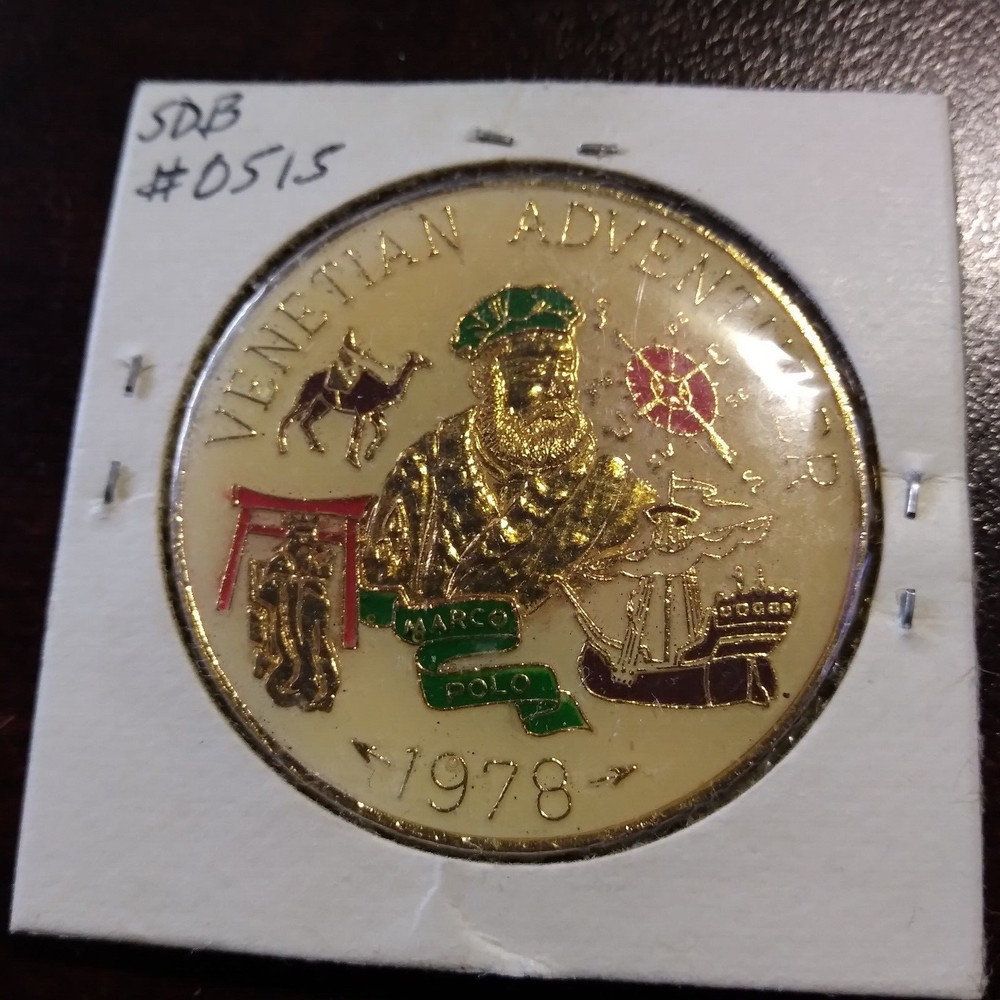 1978 Pegasus Multicolor Doubloon - Mardi Gras