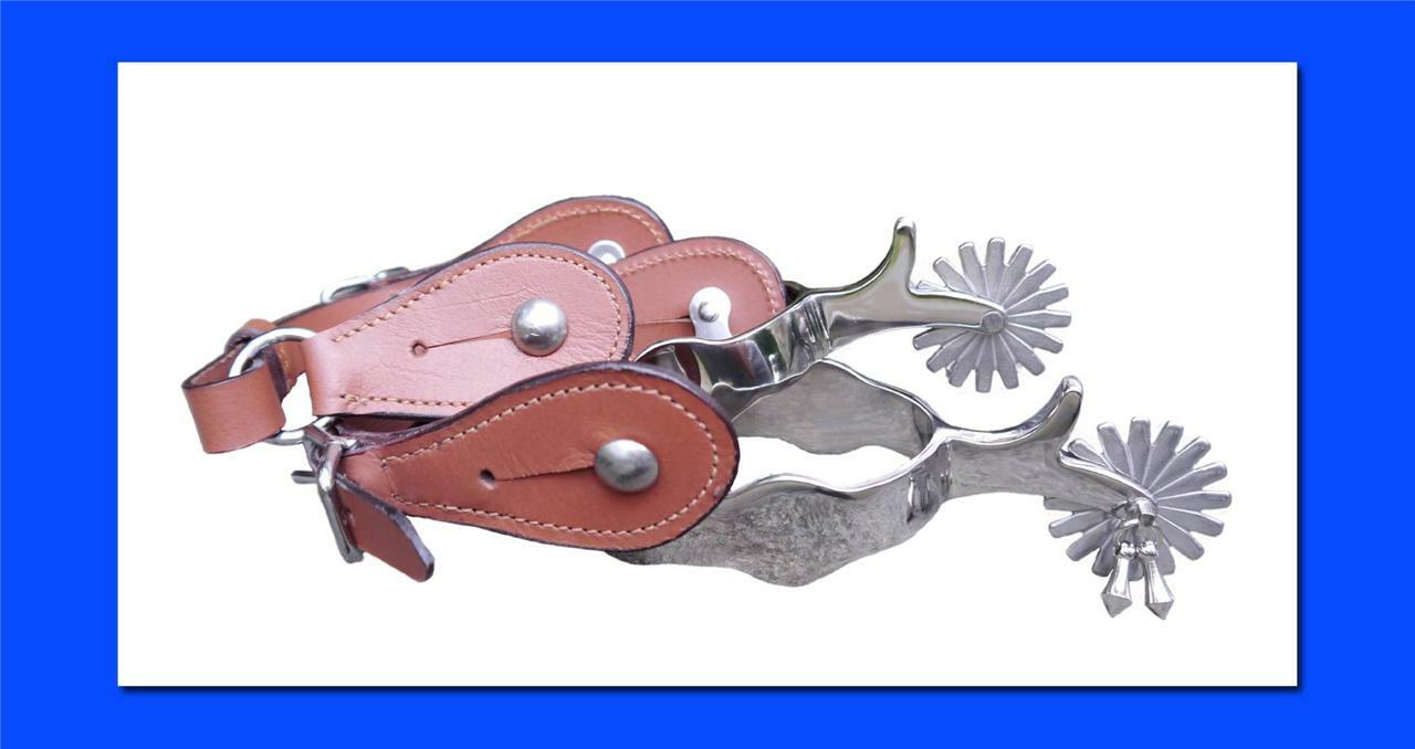 Clint Eastwood Boot Spurs - Cowboy Spaghetti Western Style - Lucchese, Tony Lama