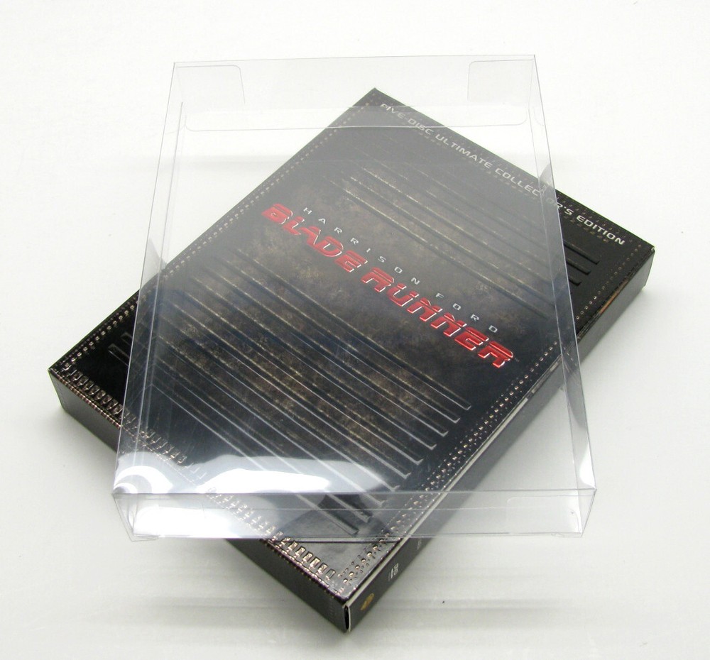 1x DVD OVERSIZED BOX SET (SIZE DVO C) - CLEAR PLASTIC PROTECTIVE BOX PROTECTOR