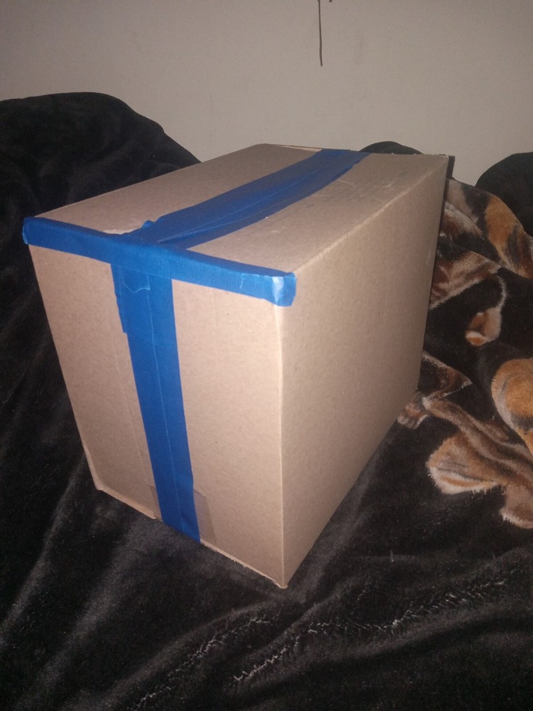 WARNING!! REAL LARGE DARK WEB  BOX! CAUTION!!☠️