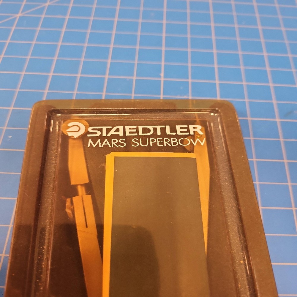 Staedtler Mars Superbow Compass Drafting Tool Original Packaging Vintage NOS