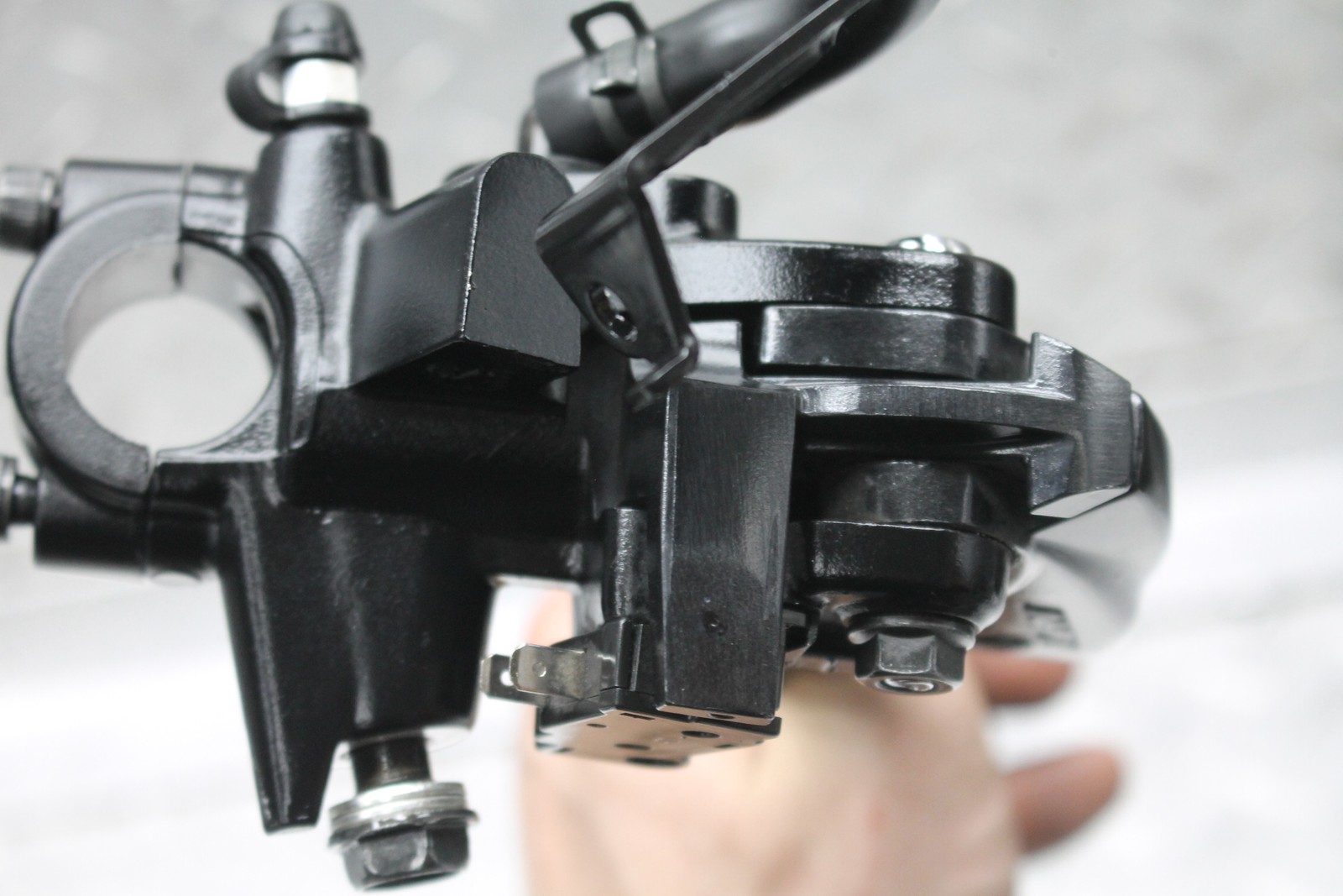 2009 KAWASAKI NINJA ZX14 ZX1400C HYDRAULIC CLUTCH MASTER CYLINDER W/ LEVER