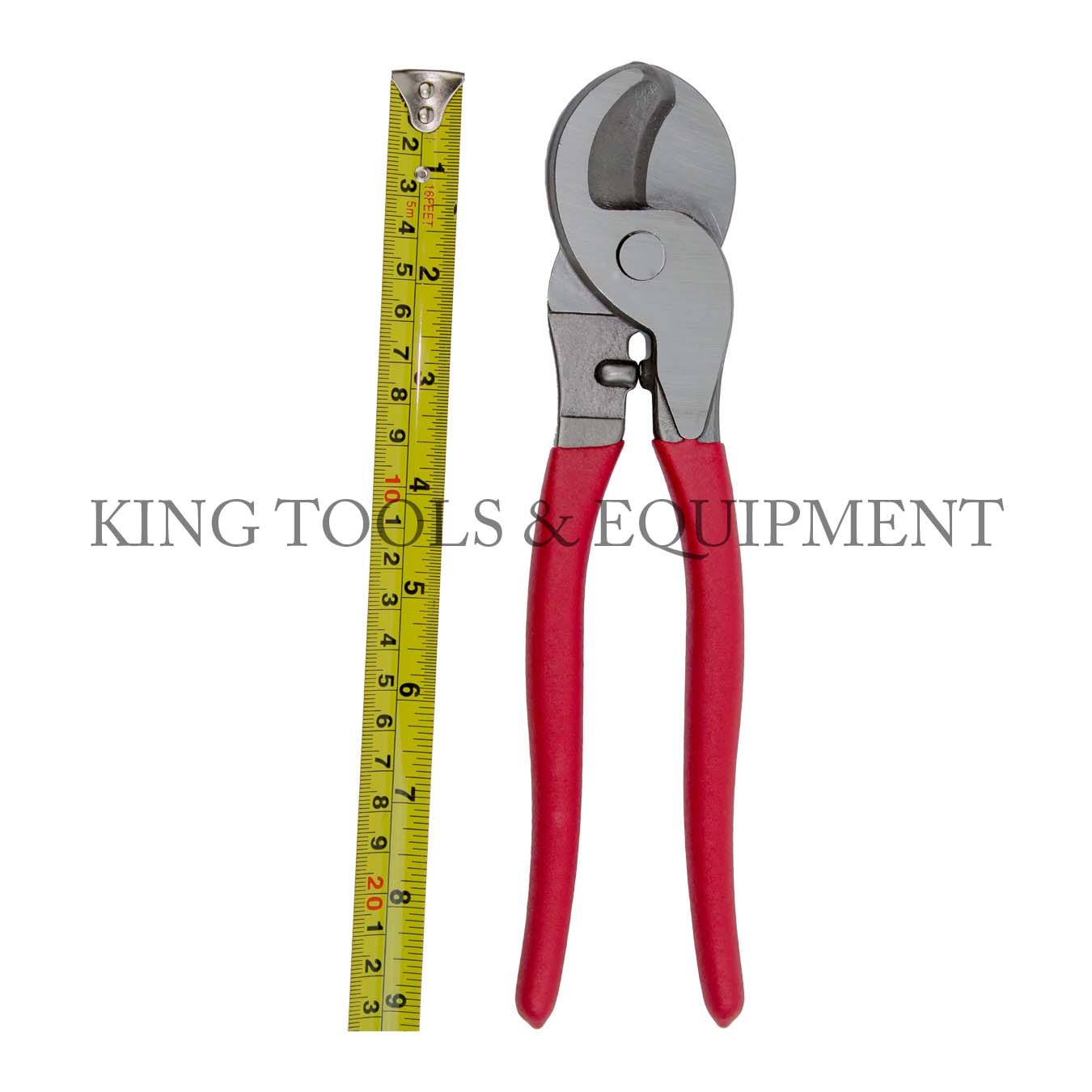 KING 9" CABLE CUTTERS CUTTING PLIERS, High Leverage, Bypass Shear Cut NEW
