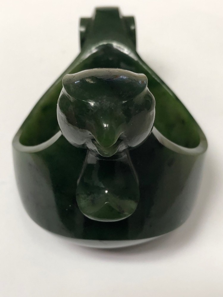 Russian  nephrite kovsh