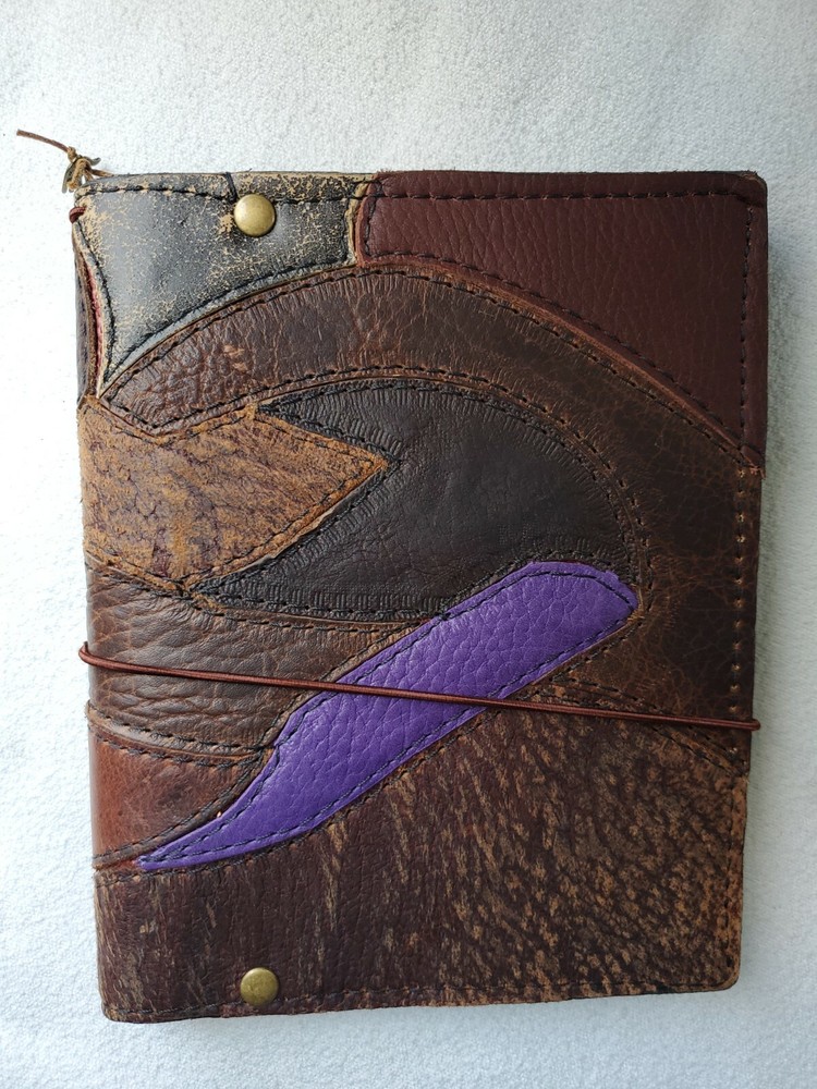 Patchwork Handmade Journal Cover