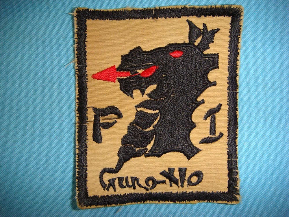 VIETNAM WAR PATCH, USAF FI GUNG HO TASK FORCE SQUADRON