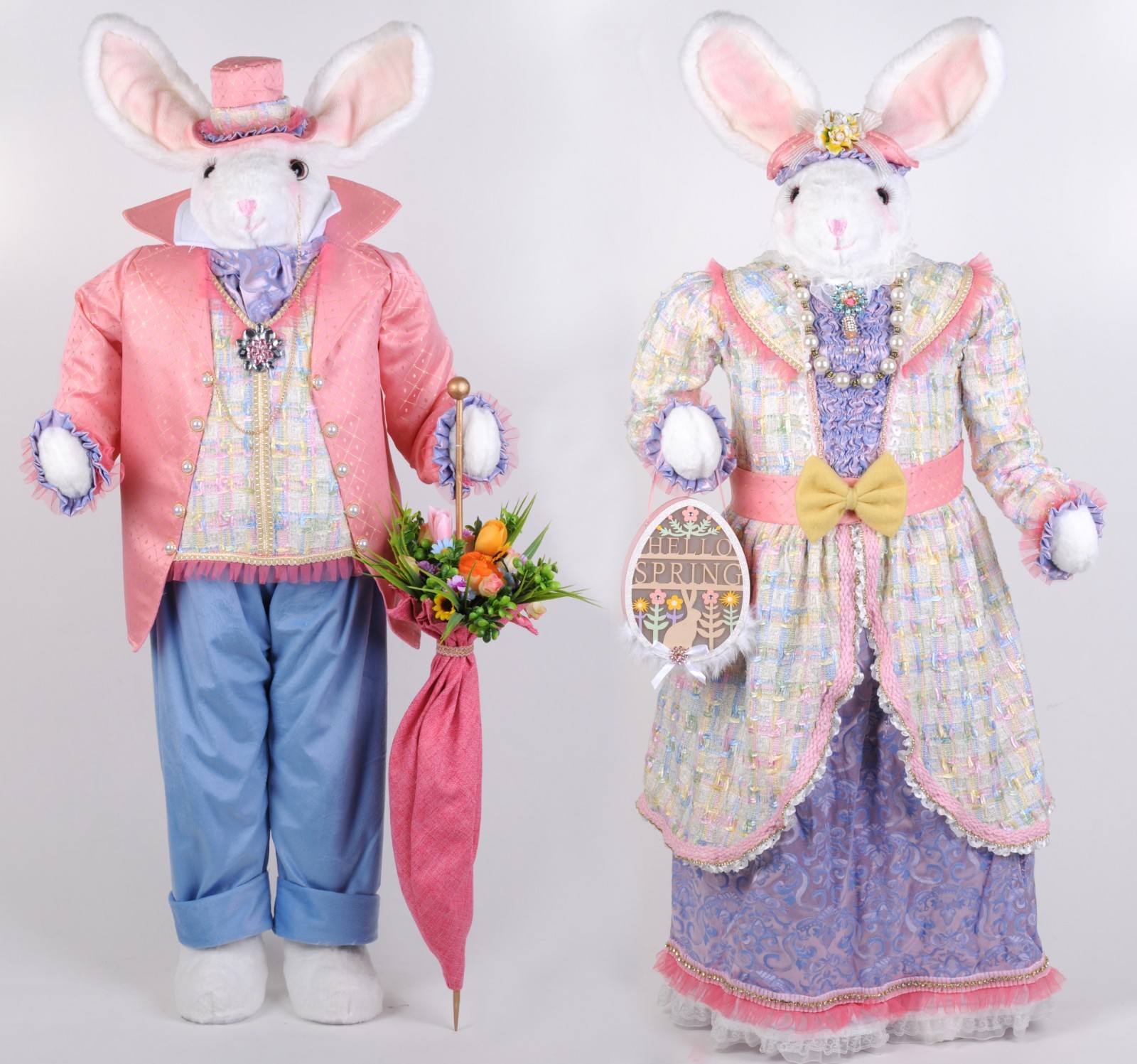 Karen Didion Originals Easter Bunny Decor the Louie Bunny Sp071 New