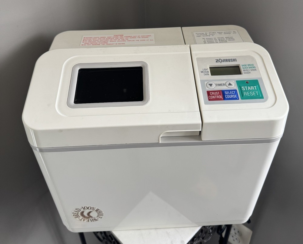 Zojirushi BBCC-Q10 Home Bakery Junior Automatic Bread Machine TESTED Works 🔥🔥