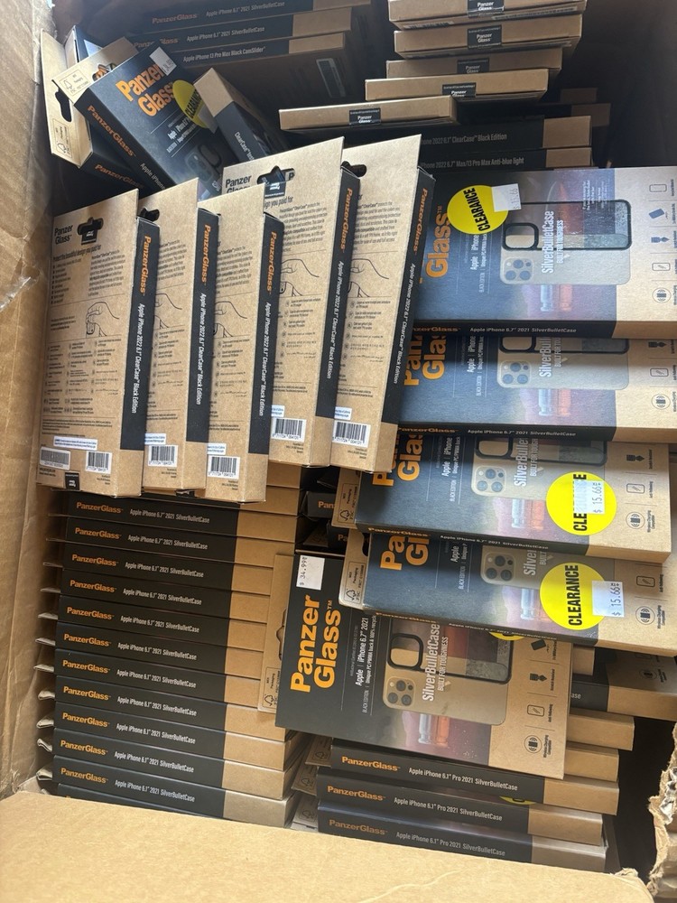 200 Units Bulk Resell Assorted Apple Panzer Glass Screen Protector