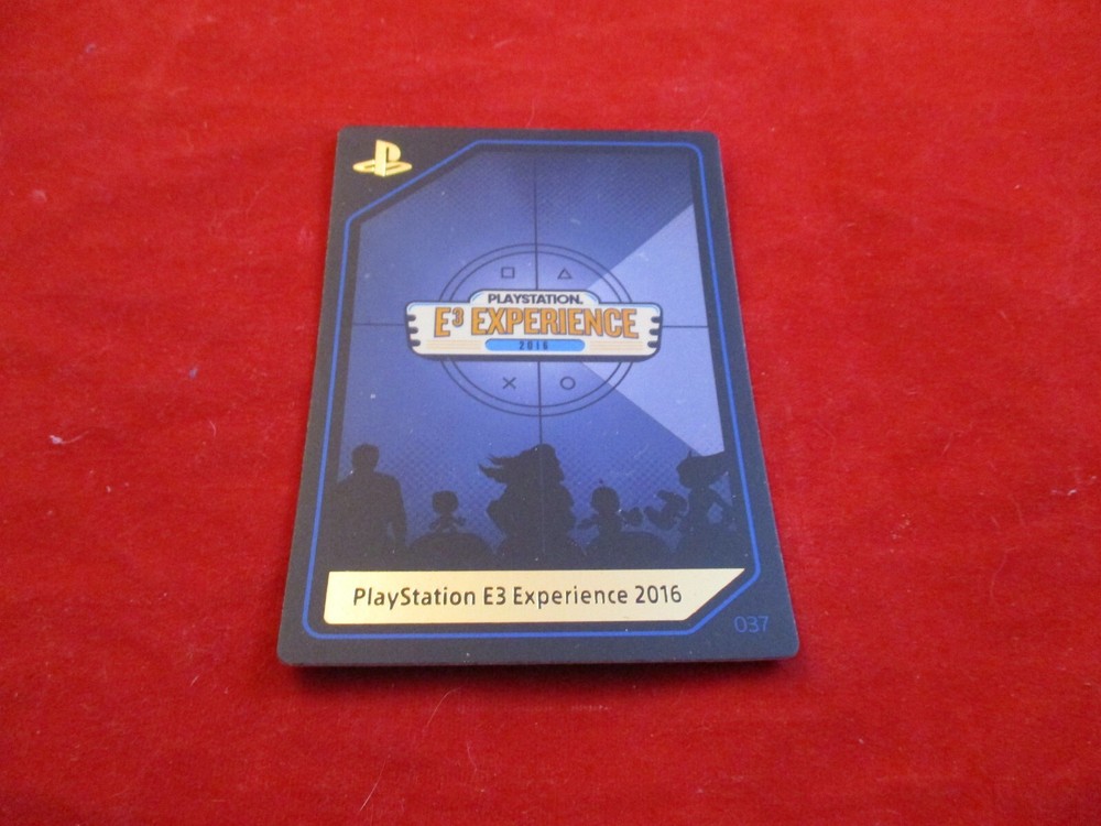 Sony Playstation E3 Experience 2016 Card #37