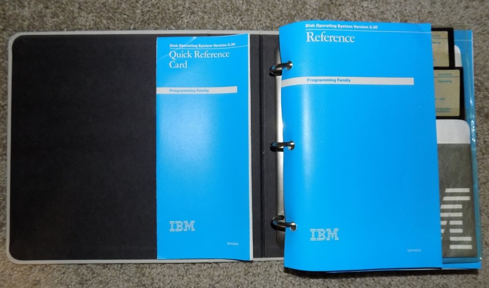 1987 IBM Disk Operating System Version 3.30