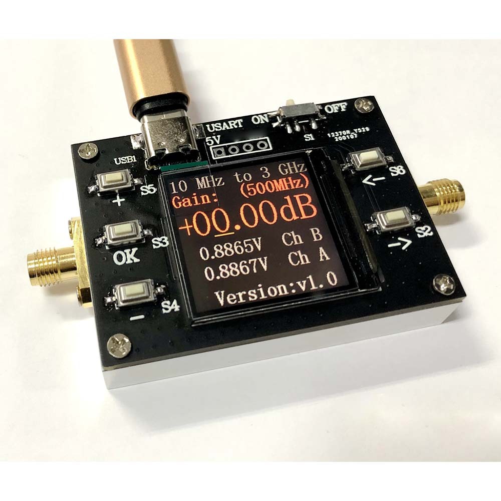 For 10M-3GHz CNC Gain Amp RF Power Amplifier Module 120DB Large Dynamic Range