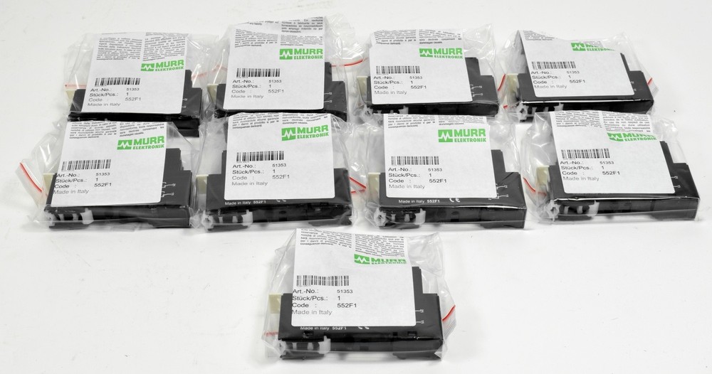 Murr Electronics Relay Socket Module, 51353 (9 pcs)