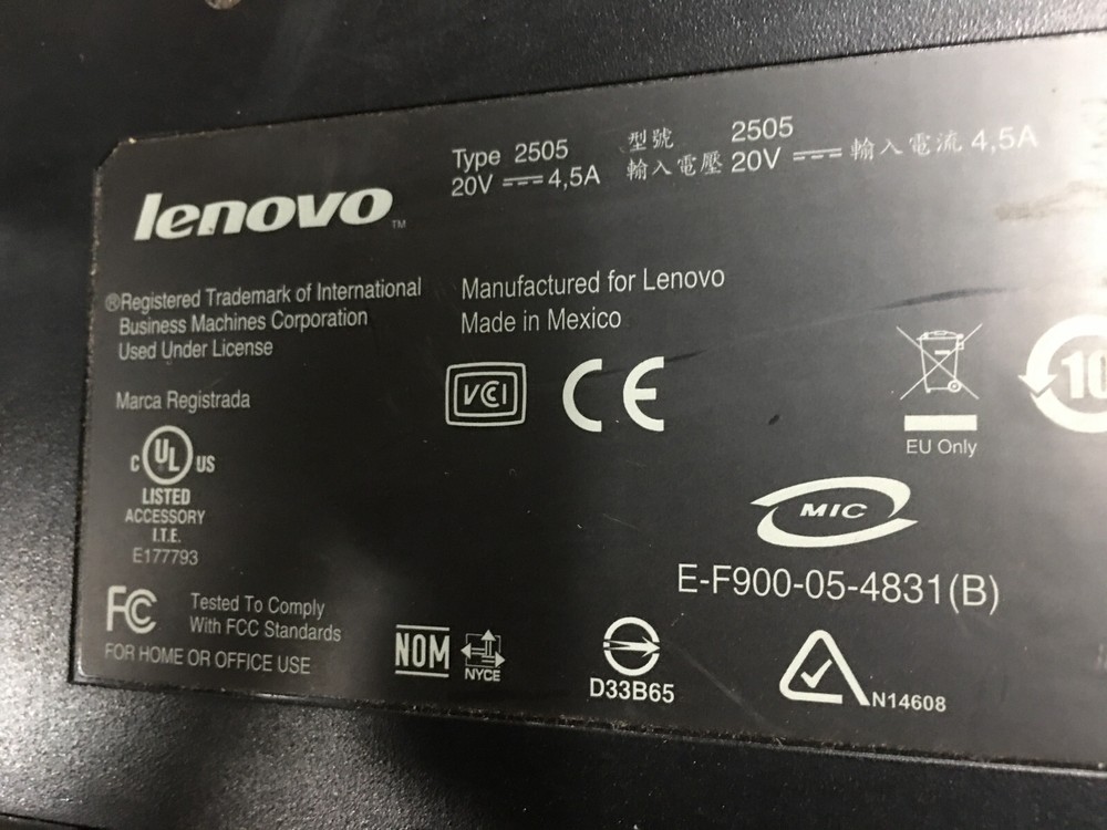 Lenovo ThinkPad Docking Station TYPE 2505