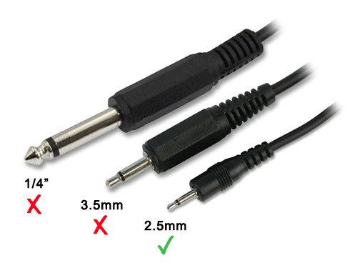 NEW 4-Pack 2.5mm Sub-Mini Plug Mono Audio Panel Mount Snap-In Headphone Jack