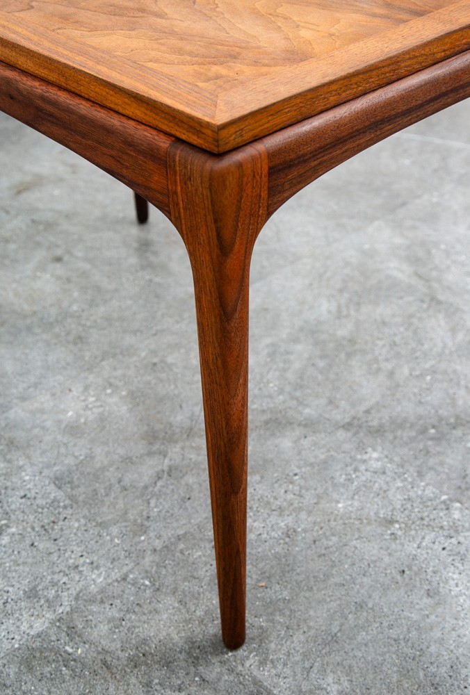 Mid Century Modern End Table Side Nightstand Restored Vintage Mcm Rectangular NM
