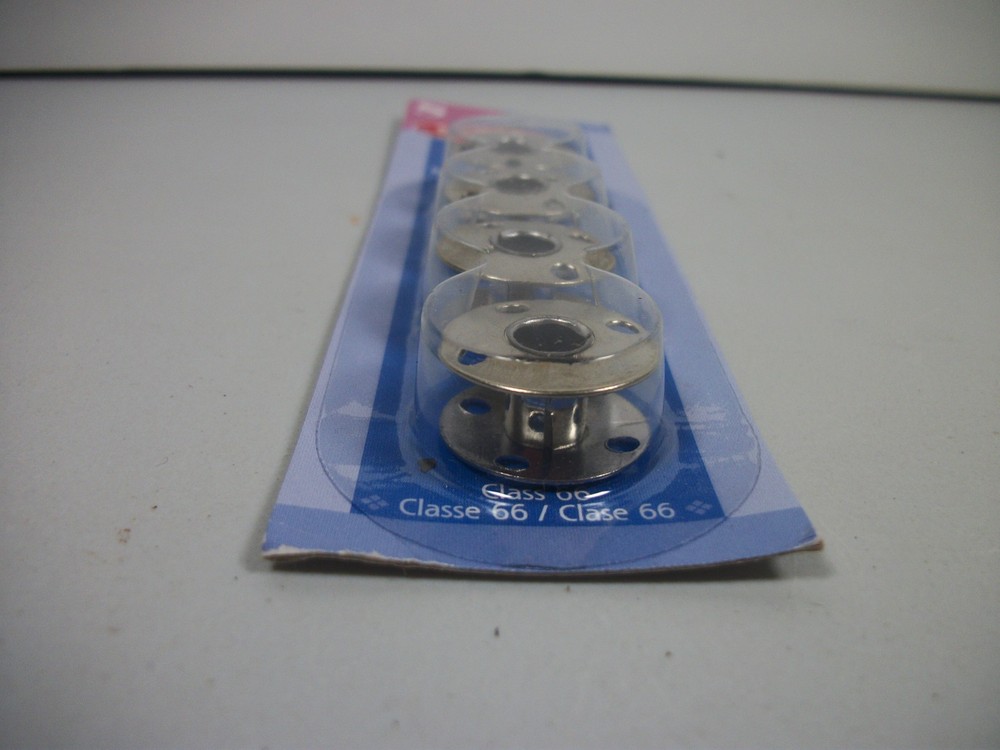 Singer Metal Class 66 Bobbins 4 Pkg item 30025