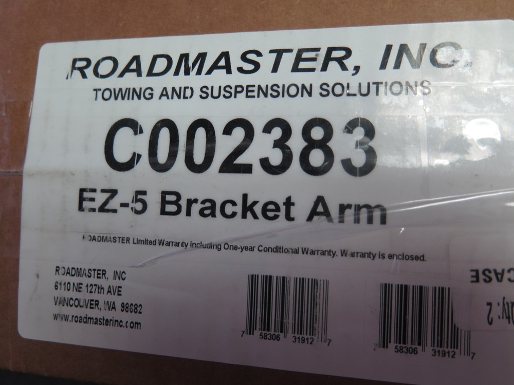 Roadmaster C002383 Baseplate Attachment Tab For 521194-5 Driver Side (OB1)