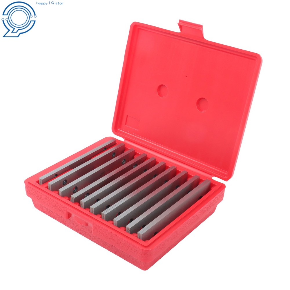 1/8" Thin Parallel Set with 1 Pair 1-2-3 Blocks, 23 Holes Each