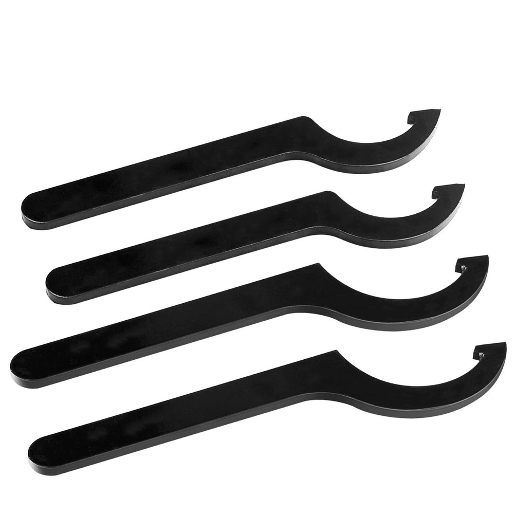 Coilover Adjustment Tool - 2 Large Steel Spanner Wrenches + 1 Small Wrench